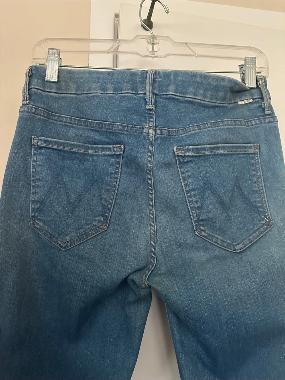 Mother - Blue Slim Fit Jeans